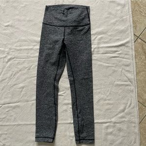 Lulu Lemon heather grey leggings